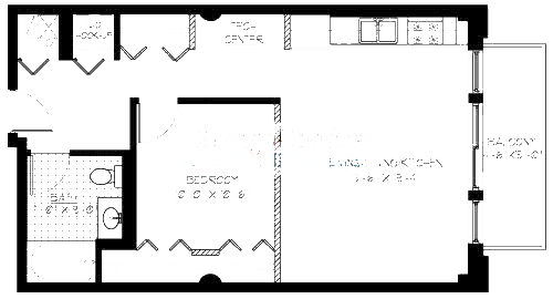 2323 W Pershing Rd Floorplan - 12 Tier*