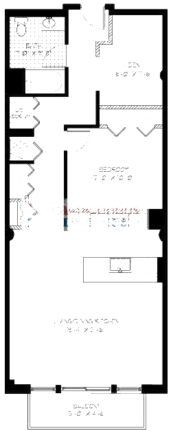 2323 W Pershing Rd Floorplan - 23 Tier*