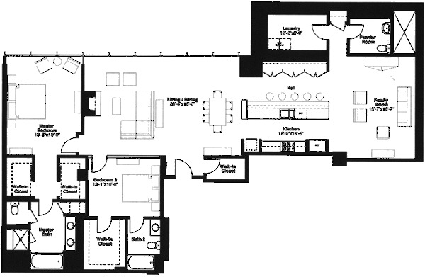 500 W Superior Floorplan - F3 (08) Tier*