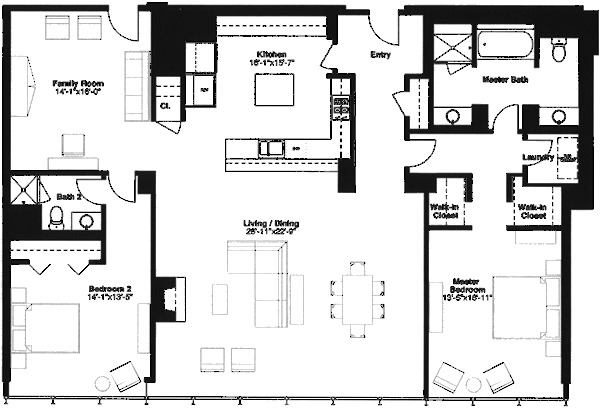 500 W Superior Floorplan - Skyview J1 (03) Tier