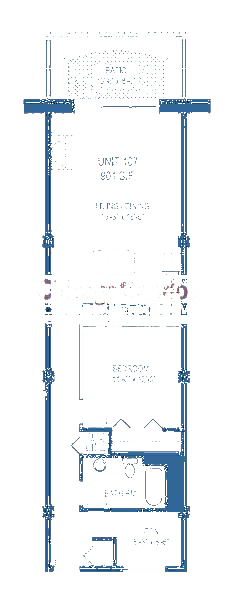 775 W Jackson Floorplan - 107 Tier*