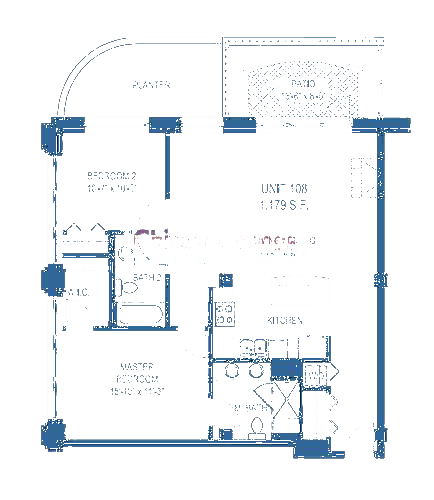 775 W Jackson Floorplan - 108 Tier*