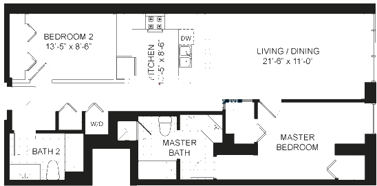 1735 N Paulina Floorplan - 15 Tier*