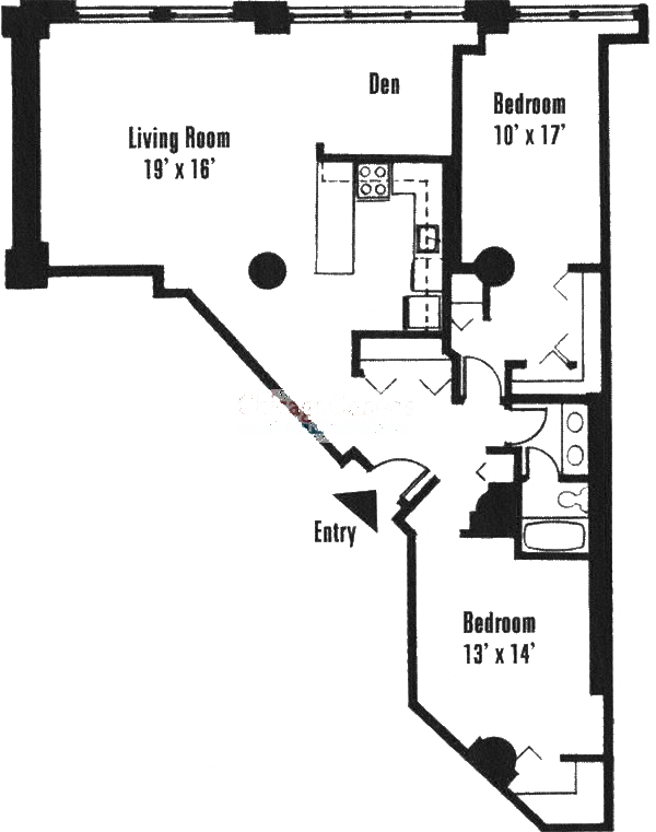 801 S Wells Floorplan - 01 Tier*