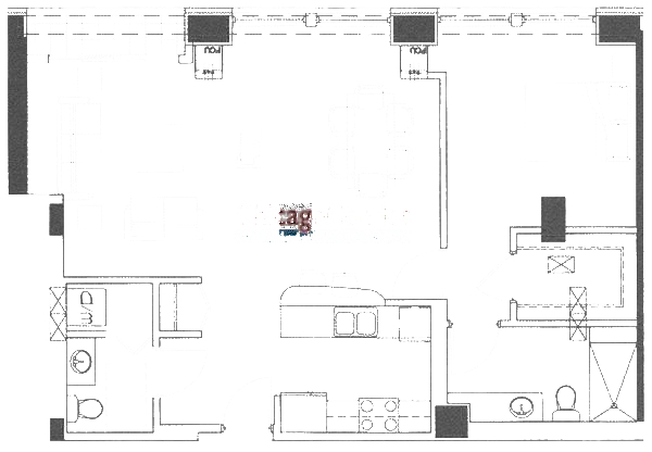 600 N Kingsbury Floorplan - N2 Tier*