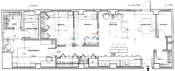 4144 N Sheridan Floorplan - 103 Tier