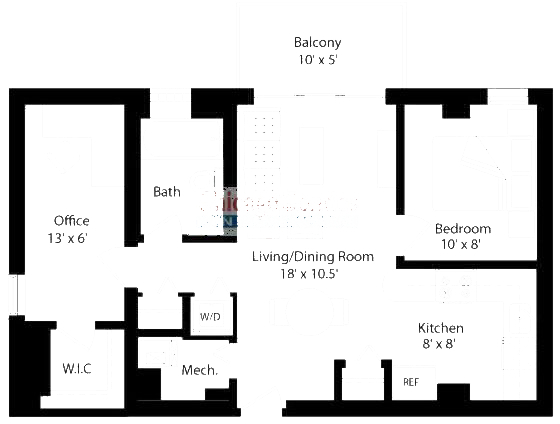 4144 N Sheridan Floorplan - 01 Tier