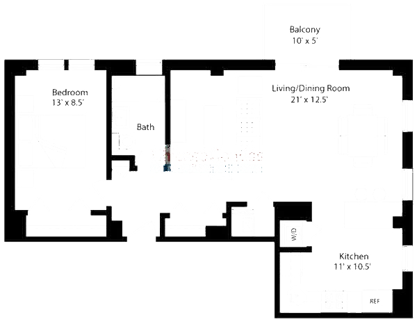 4144 N Sheridan Floorplan - 11 Tier