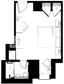201 E Delaware Floorplan - 312-1712 Tier