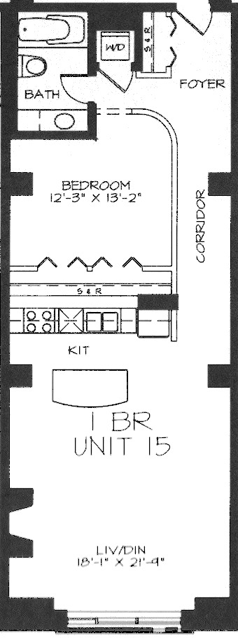 360 W Illinois Floorplan - 115 Tier