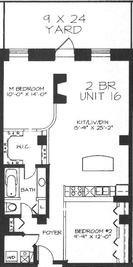 360 W Illinois Floorplan - 116 Tier*