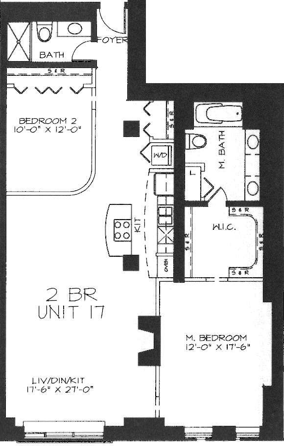360 W Illinois Floorplan - 117 Tier*
