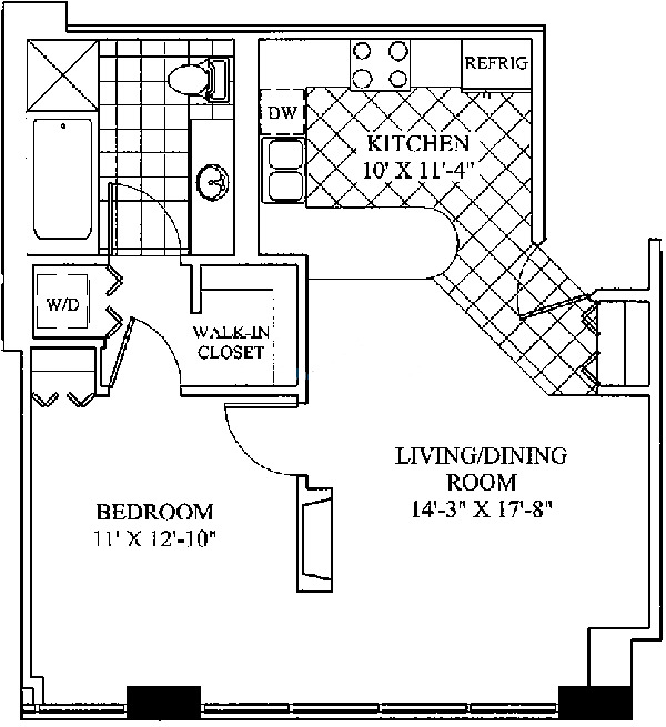 701 S Wells Floorplan - 07 Tier