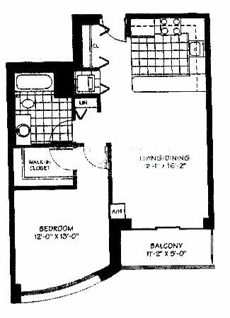 600 N Dearborn Floorplan - Hebrides*
