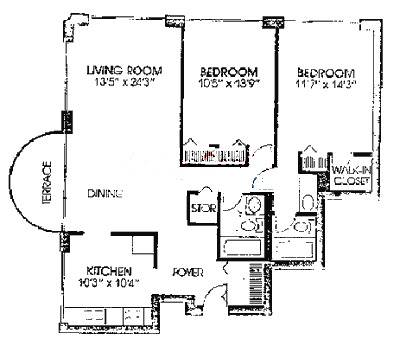 2020 N Lincoln Park West Floorplan - A Tier