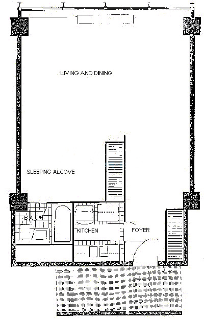 900 N Lake Shore Drive Floorplan - 11 Tier