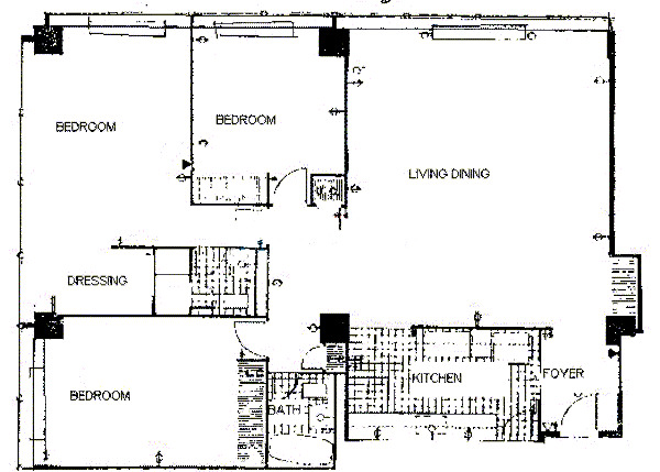 900 N Lake Shore Drive Floorplan - 19 Tier*