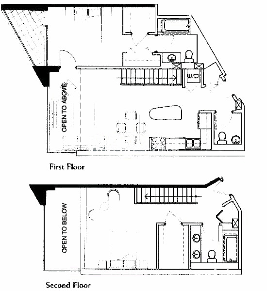 845 N Kingsbury Floorplan - River Homes F1, F3, & F5 Tier*