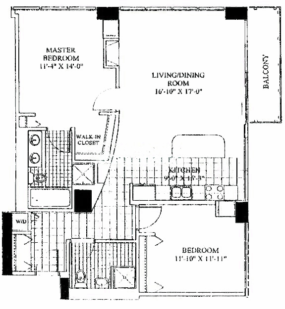 701 S Wells Floorplan - 04 Tier*