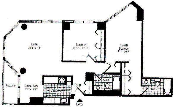 111 W Maple Floorplan - 01, 02 Tiers