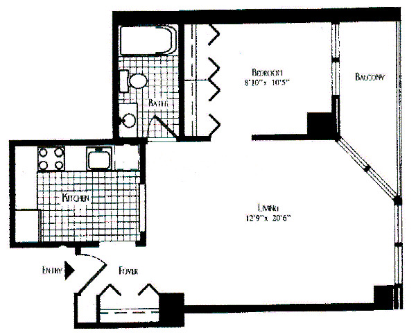 111 W Maple Floorplan - 08, 11 Tiers