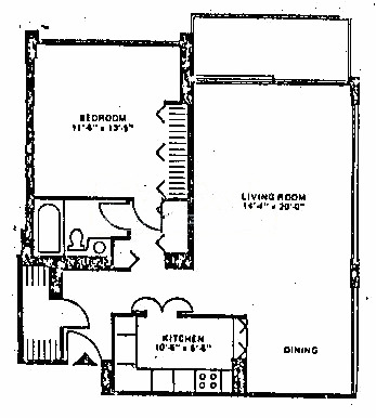 88 W Schiller Floorplan - 01, 02, 08, 09 Tier