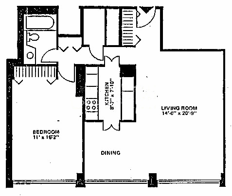 88 W Schiller Floorplan - 04, 06 Tier