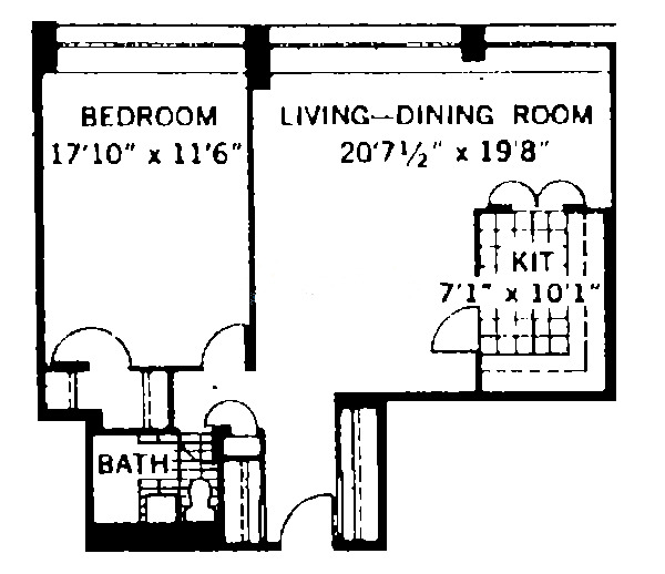 1700 E 56th Street Floorplan - 04, 05, 09, 10 Tiers