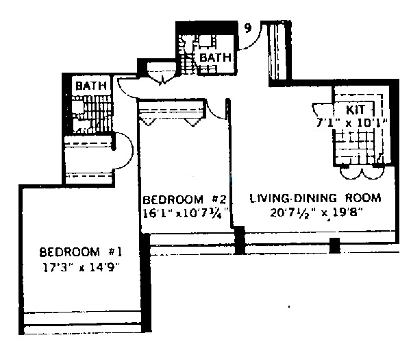 1700 E 56th Street Floorplan - 09 Tier*