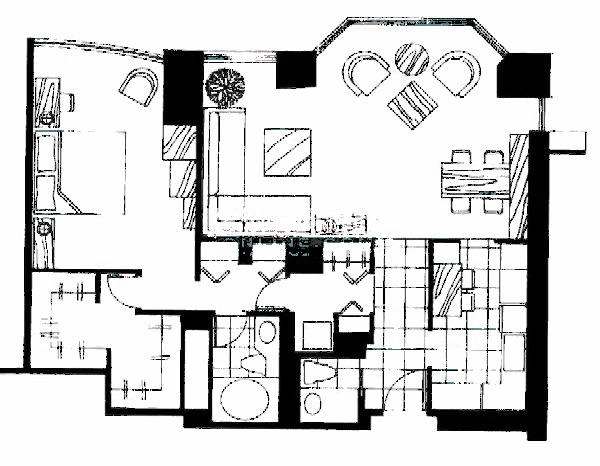 100 E Huron Floorplan - 01 Tier