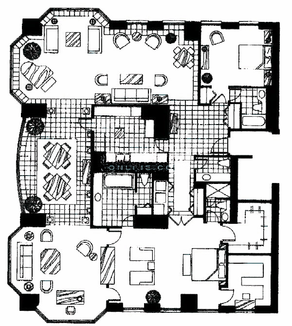 100 E Huron Floorplan - 05 Tier