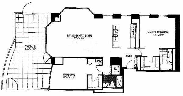 100 E Huron Floorplan - 06 Tier*