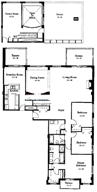 33 W Huron Floorplan - O Tier*