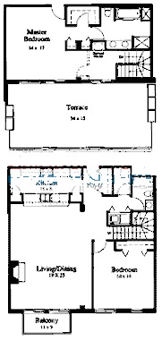 33 W Huron Floorplan - R2 Tier*