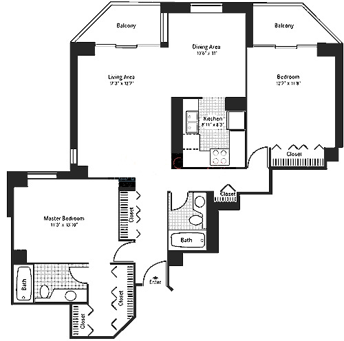 3660 N Lake Shore Drive Floorplan - 02 Tier