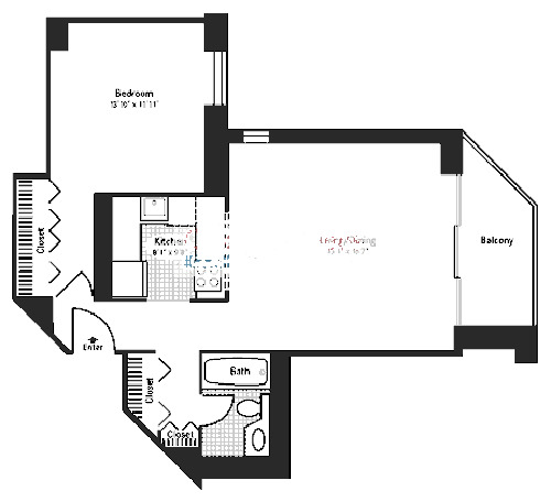 3660 N Lake Shore Drive Floorplan - 04 & 10 Tier