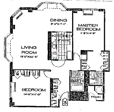 899 S Plymouth Court Floorplan - 03 Tier