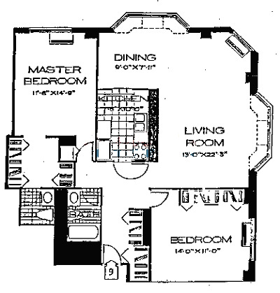 899 S Plymouth Court Floorplan - 09 Tier*