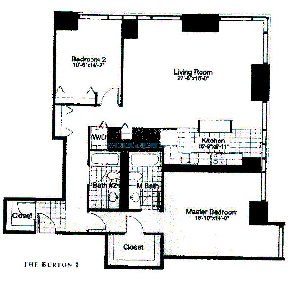 512 N Mcclurg Ct Floorplan - Burton 01 Tier