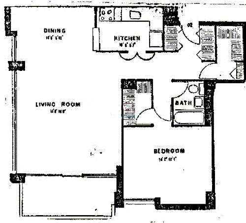 1355 N Sandburg Terrace Floorplan - 02 Tier*