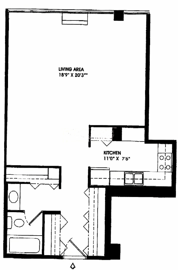 5320 N Sheridan Floorplan - 10 Bucktown Tier