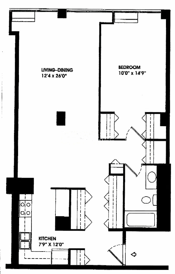 5320 N Sheridan Floorplan - 11 Ravenswood Tier*