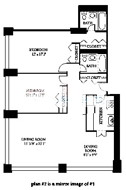 655 W Irving Park Floorplan - 01 & 02 Tiers