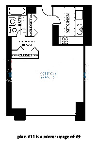 655 W Irving Park Floorplan - 09 & 11 Tiers