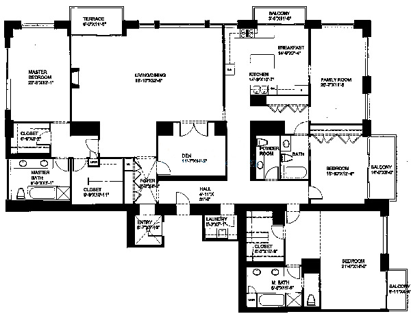 55 E Erie Floorplan - CD Tier*