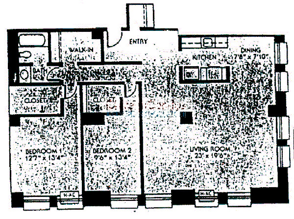 600 S Dearborn Floorplan - 02, 16 Tier