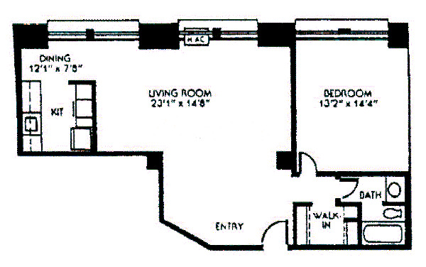 600 S Dearborn Floorplan - 03, 09 Tier