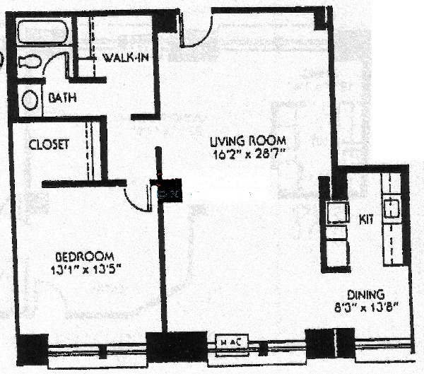600 S Dearborn Floorplan - 04, 14 Tier