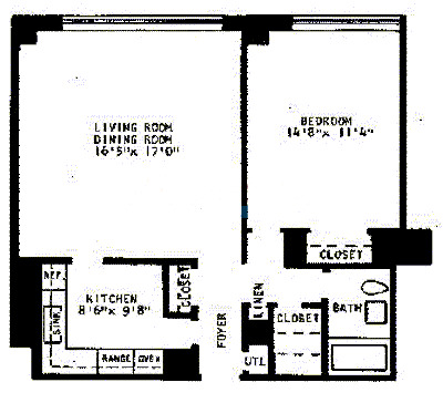 6301 N Sheridan Floorplan - C, M, N Tiers
