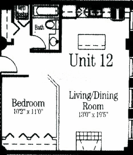 720 N Larrabee Floorplan - 12 Tier*